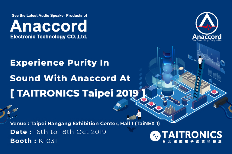 Anaccord @2019 - TAITRONICS Taipei Exhibition 2019